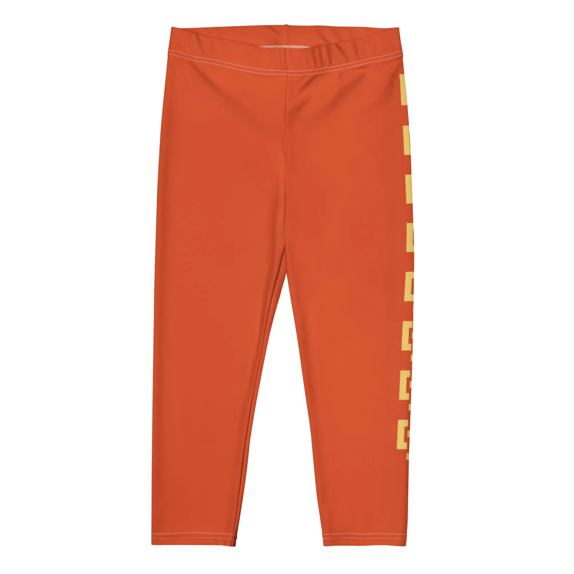 Sqdltd SP24 Capri Leggings Orangeade