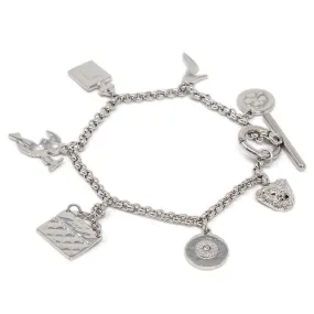 Stainless Steel Woman Charms Bracelet