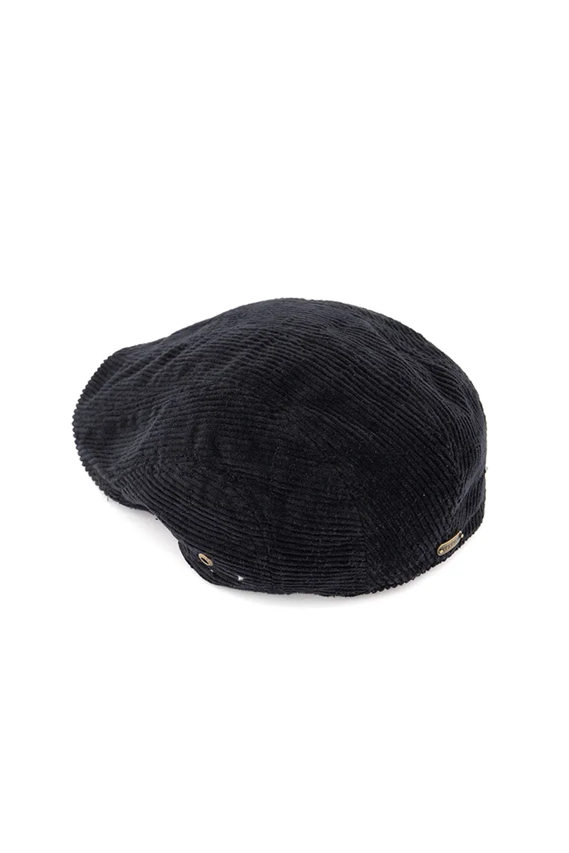 Stetson Men's Corduroy Ivy Cap Black Size Extra Large