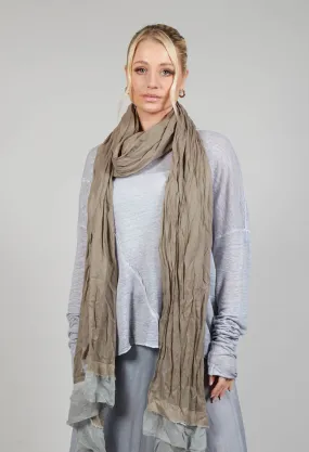 Stitch Scarf in Original Beige