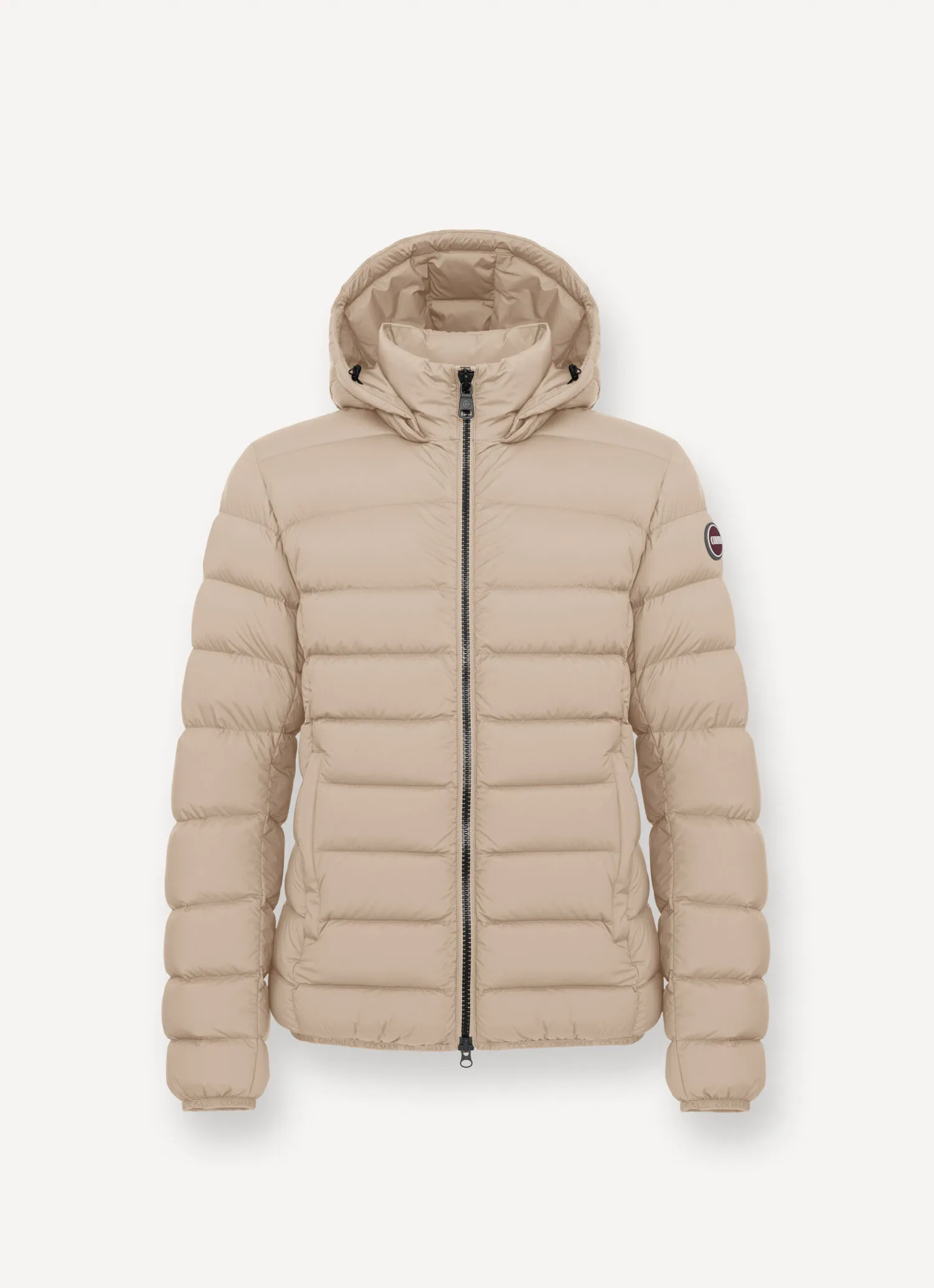 Super-matte stretch down jacket-