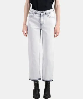 The Kooples Straight Bleached Jeans