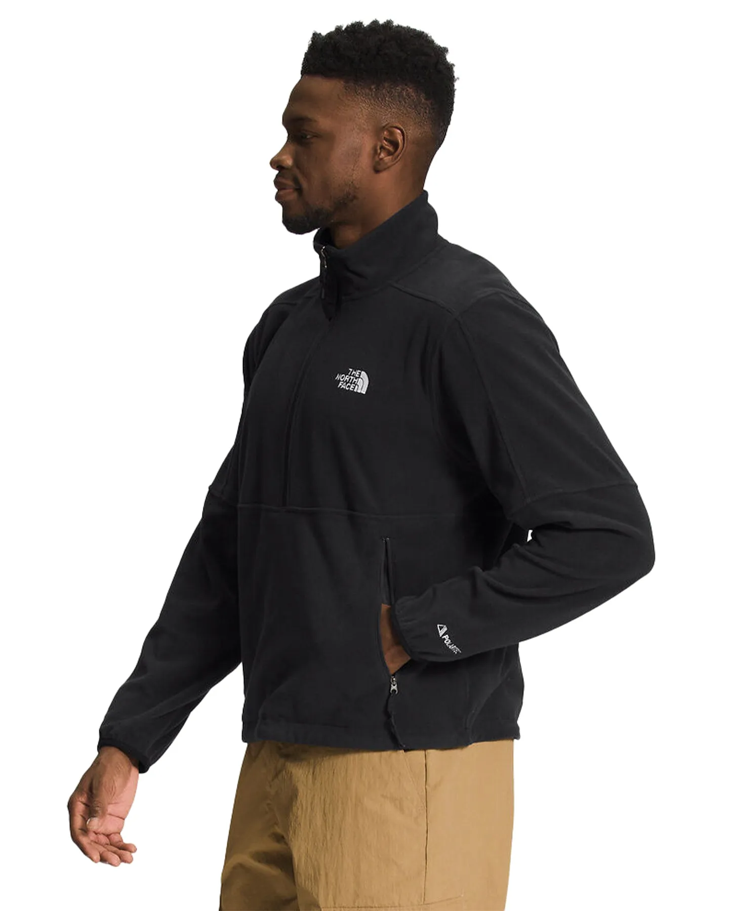 The North Face Men's TNF Polartec 100 1 / 4 Zip - TNF Black