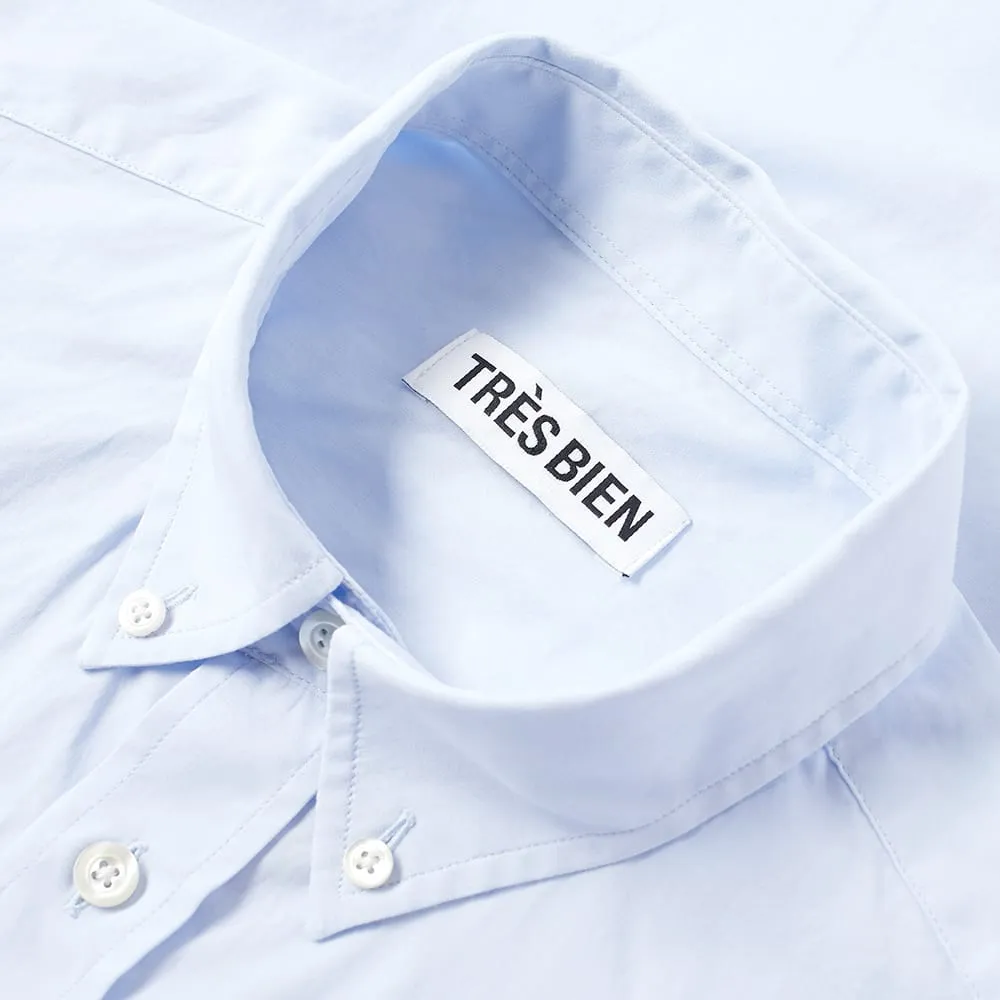 Très Bien Button Down ShirtSky Blue