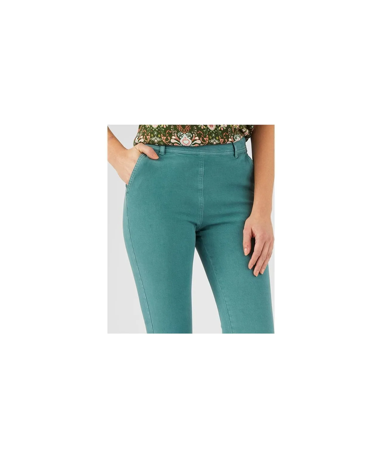 Two-way Stretch Cotton Rich Trousers