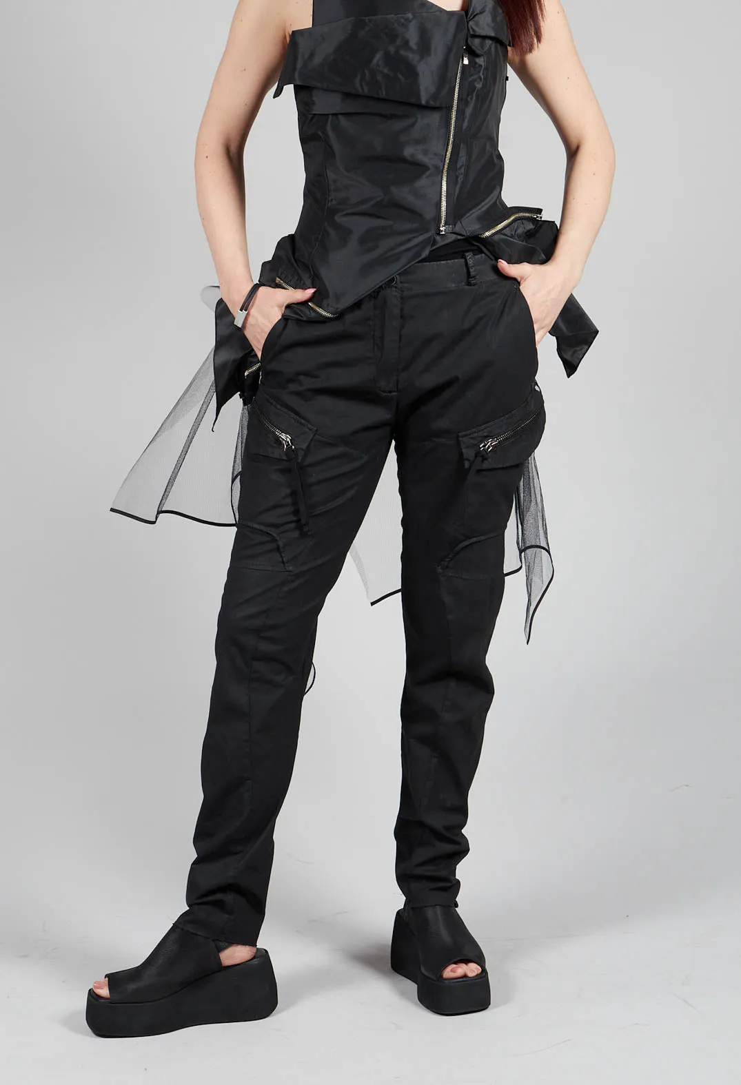 Utility Trousers in Black