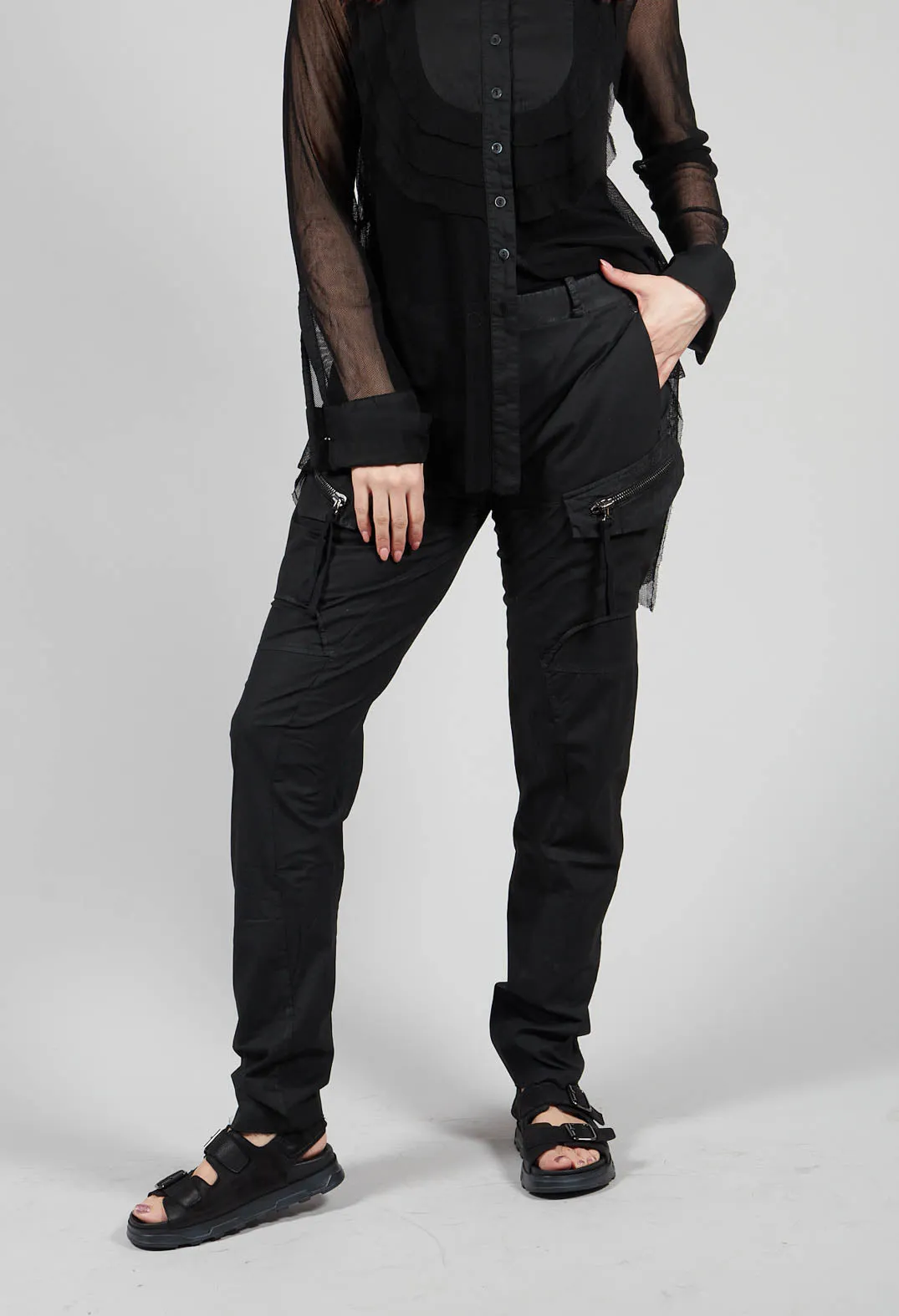 Utility Trousers in Black