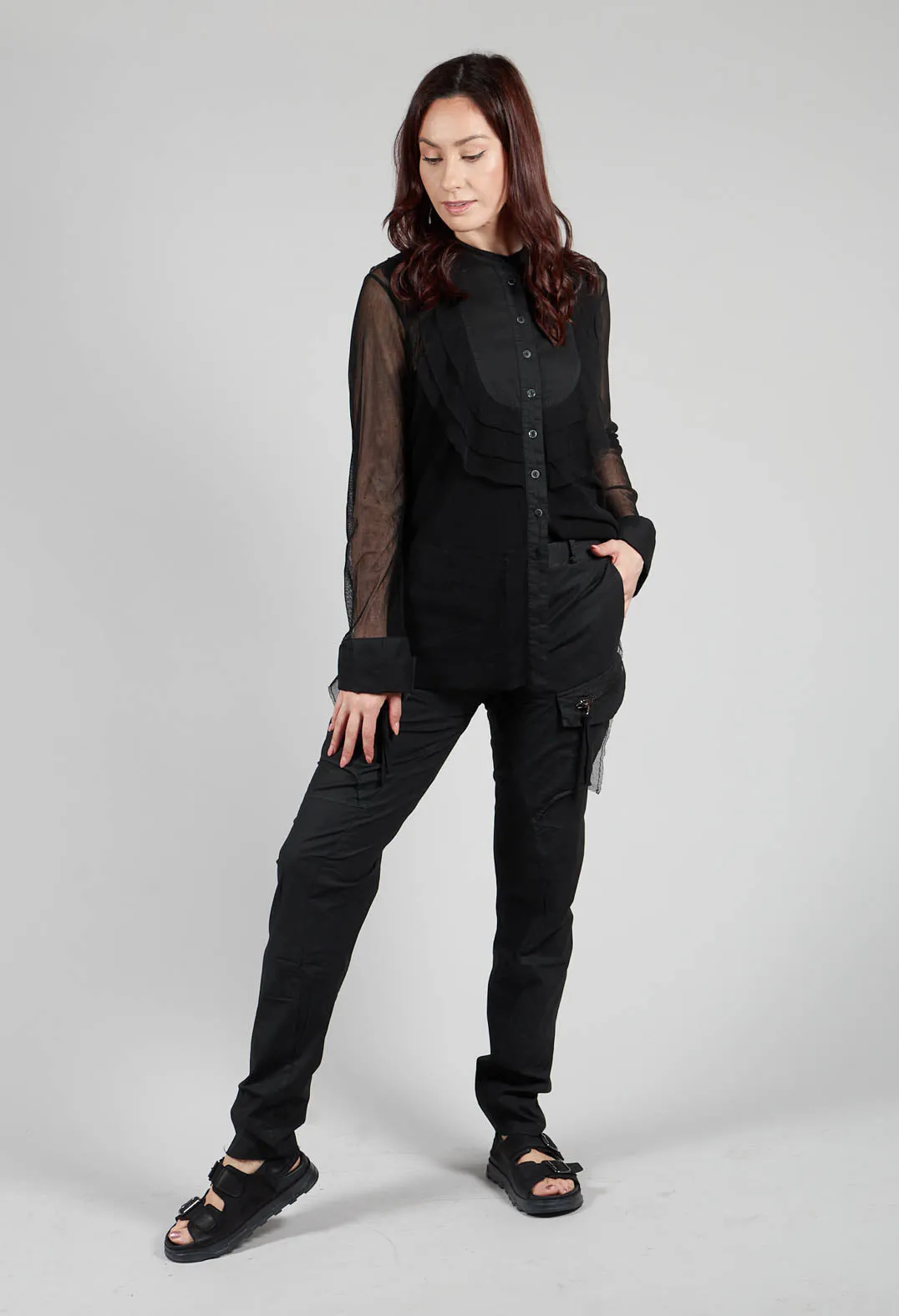 Utility Trousers in Black