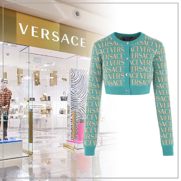 VERSACE  |Long Sleeves Cardigans