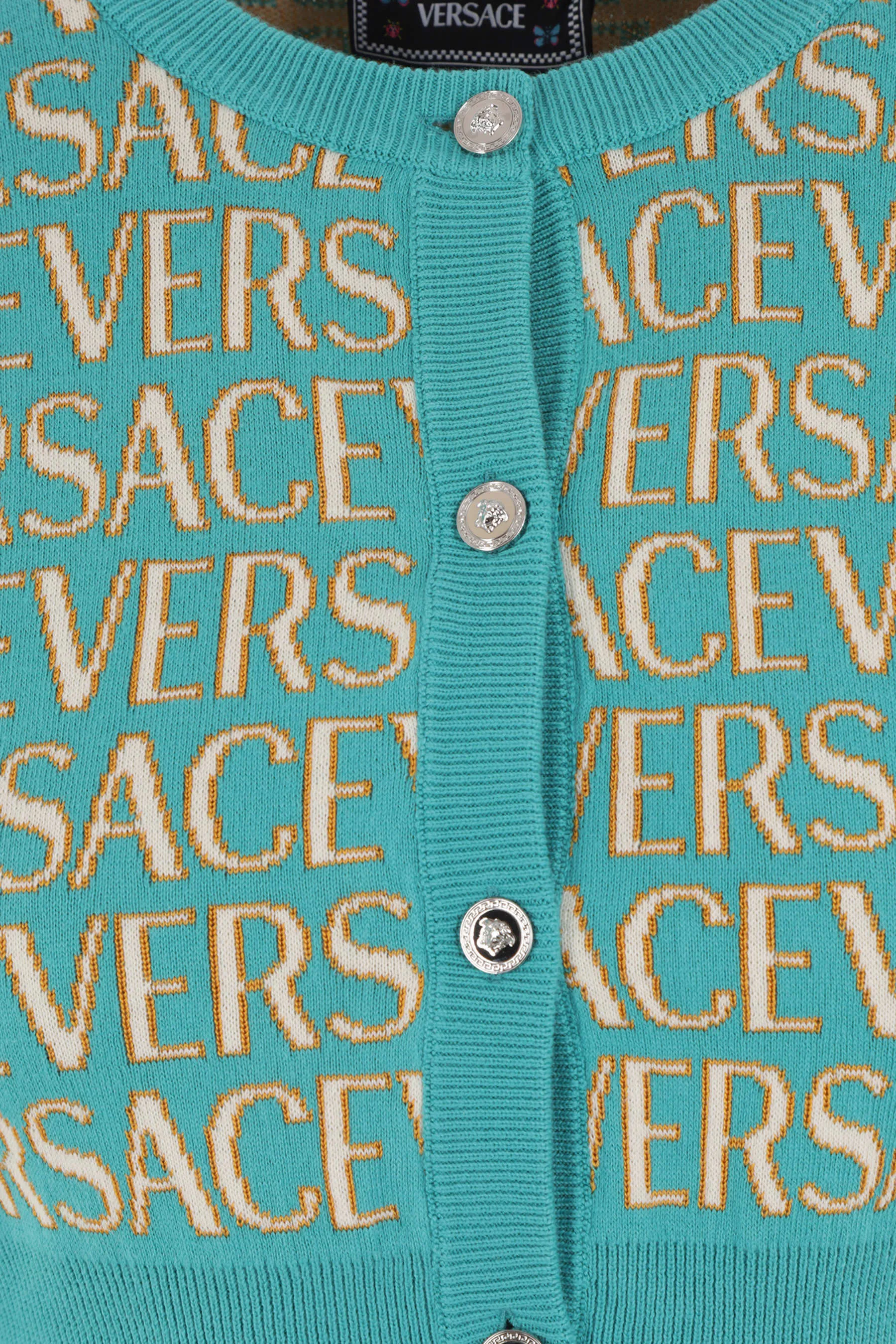 VERSACE  |Long Sleeves Cardigans