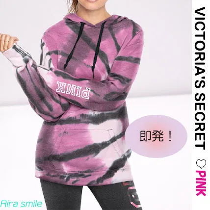 Victoria's secret  |Camouflage Street Style Tie-dye Long Sleeves Plain Cotton