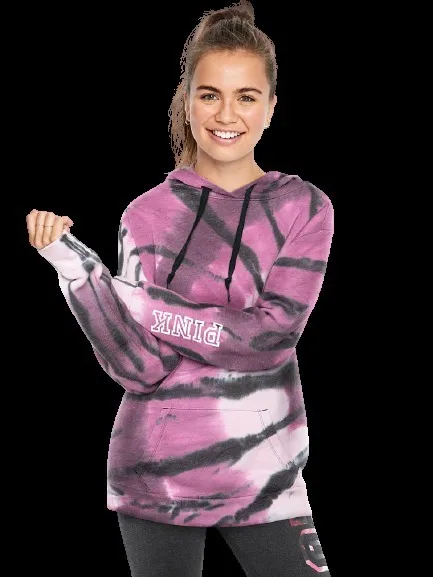 Victoria's secret  |Camouflage Street Style Tie-dye Long Sleeves Plain Cotton