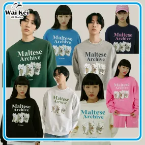 Wai Kei  |Unisex Street Style U-Neck Long Sleeves