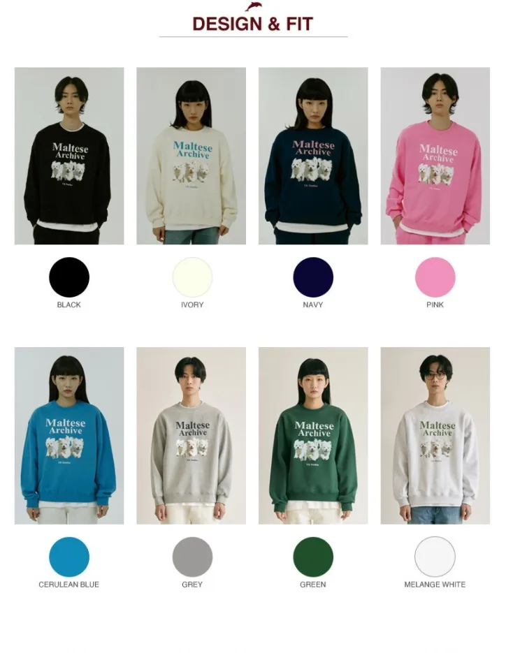 Wai Kei  |Unisex Street Style U-Neck Long Sleeves