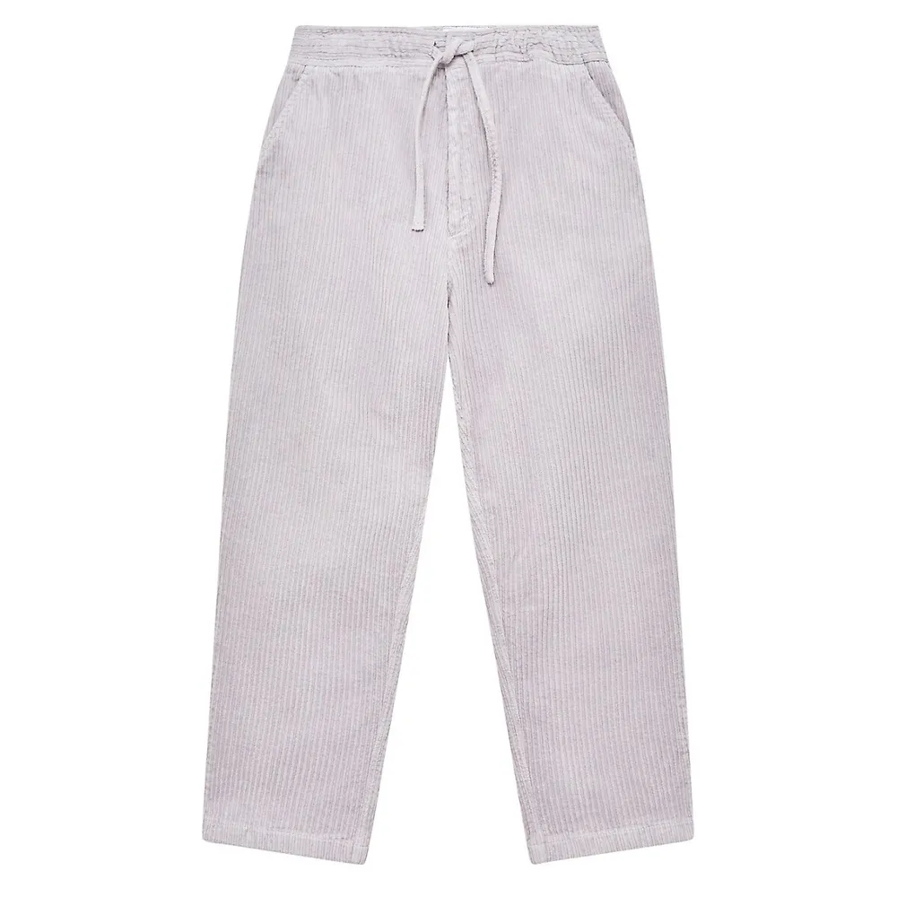 Wax London Kurt Straight-Leg Corduroy Pants