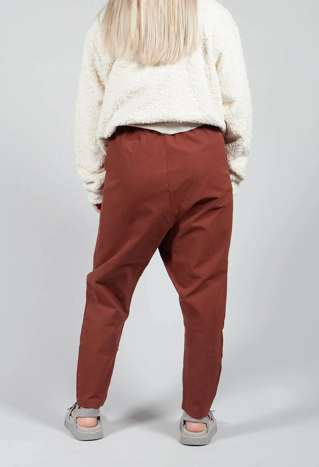 Wirksamen Trousers in Mudcloth