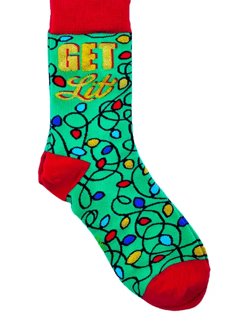 Women's Get Lit Crew Socks