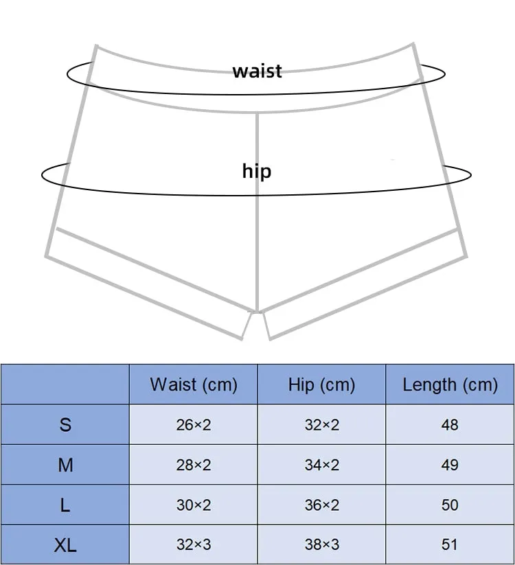 Women's High Waist Solid Color Fitness Gym Yoga Cycling Shorts