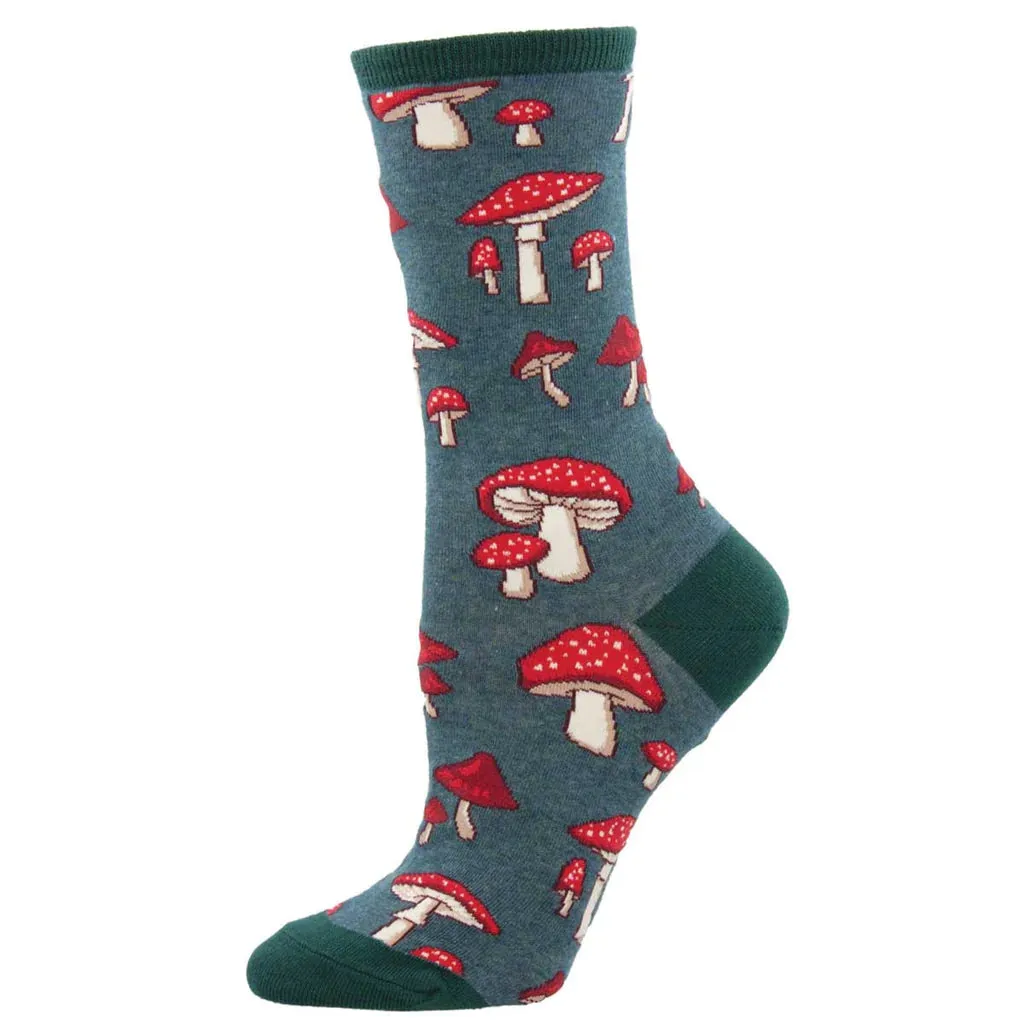 Women's Pretty Fly For A Fungi Socks