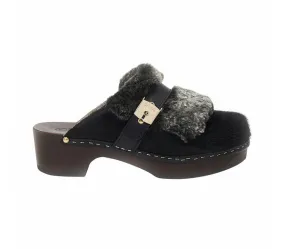 Womens Scholl Pescura Clogs Black Tilda Sandals - UK Size 6