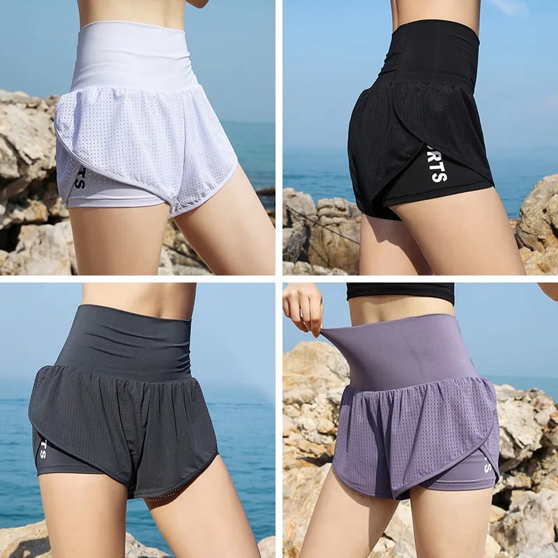 Women's Summer Fashion Yoga Fitness Cycling Running Sports Skirt Shorts