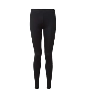 Womens/ladies merino baselayer tights black Craghoppers