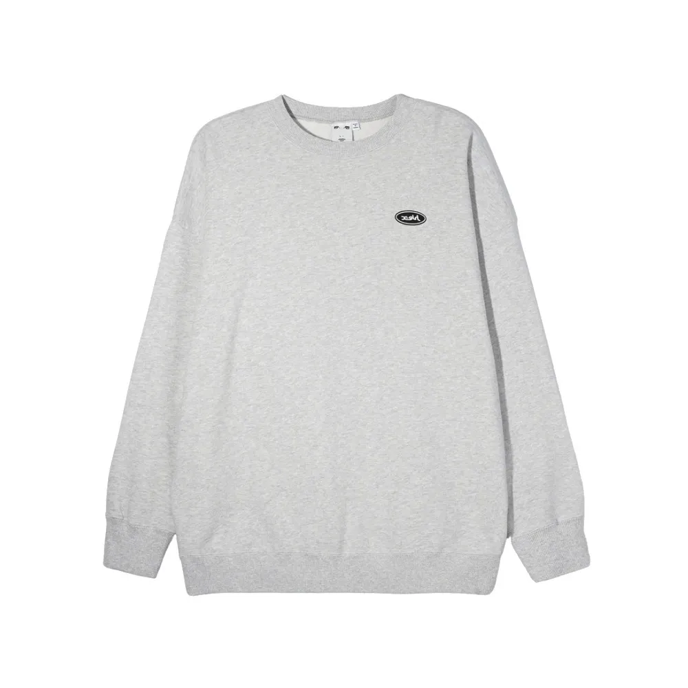 X-girl  |Unisex Sweat Street Style Long Sleeves Plain Cotton