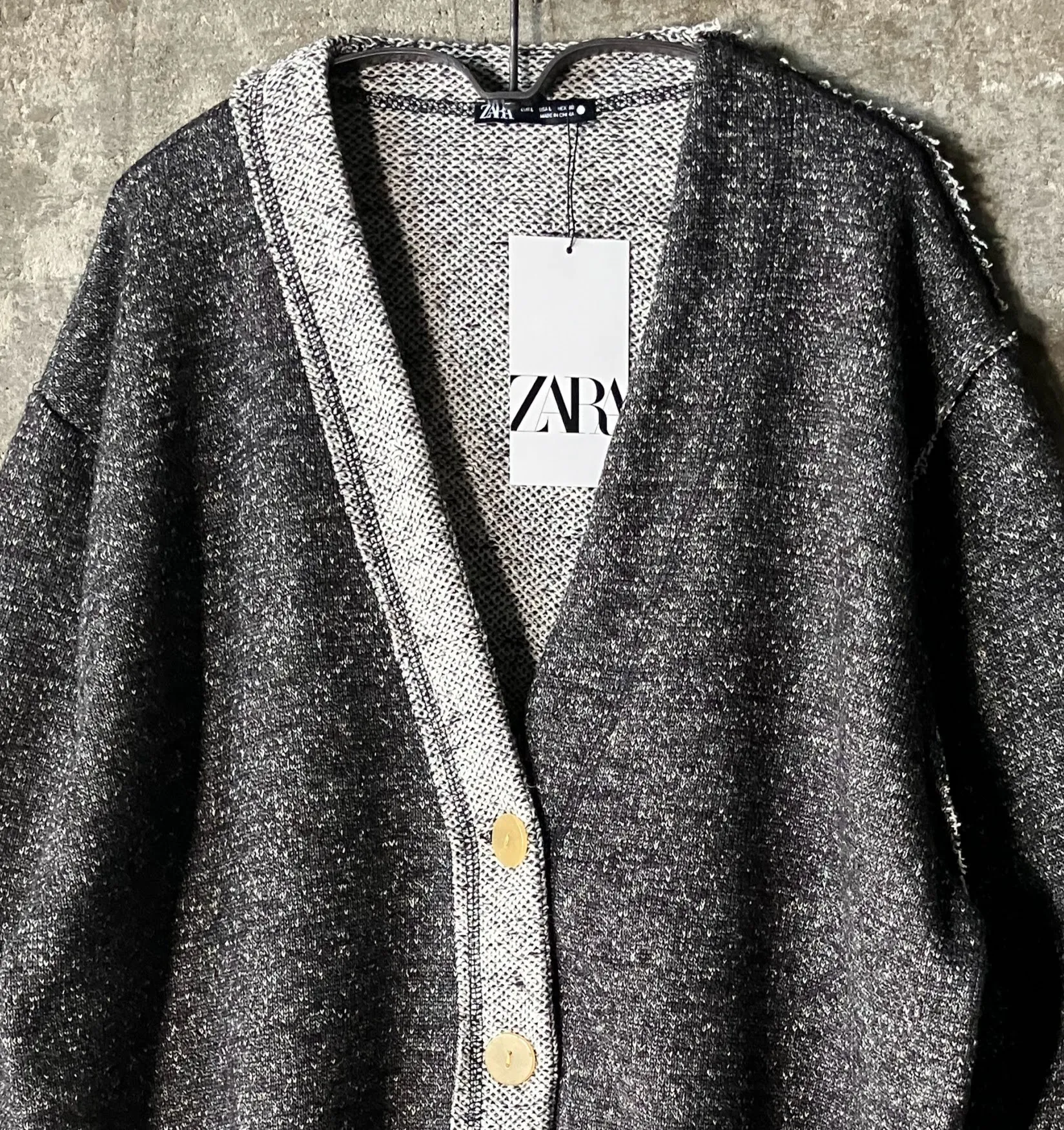 ZARA  |Long Sleeves Cardigans