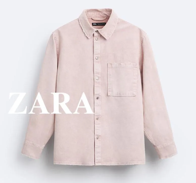 ZARA  |Long Sleeves Shirts