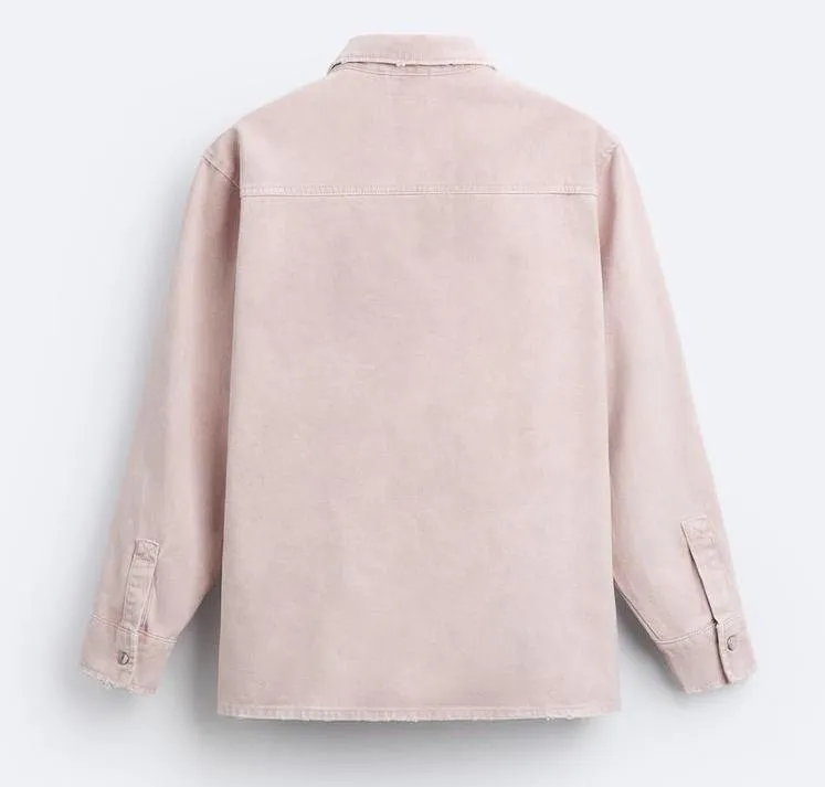 ZARA  |Long Sleeves Shirts