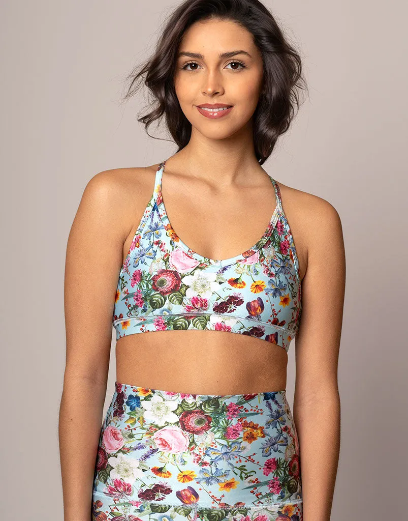 Zoe Blue Floral 3-Piece Kit